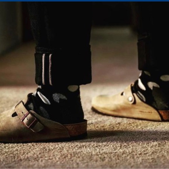 NWT Authentic Birkenstock Boston Soft Bed Oiled Leather in Tobacco Brown - Picture 9 of 16